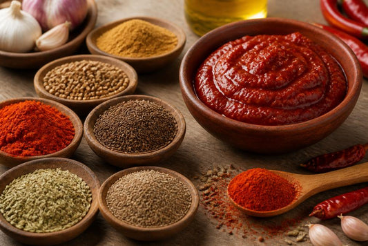 Associations d'épices avec la harissa