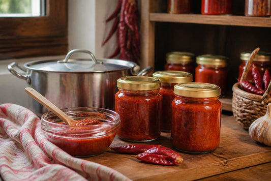 Comment conserver harissa artisanale maison