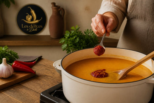 Comment intégrer la harissa dans des soupes