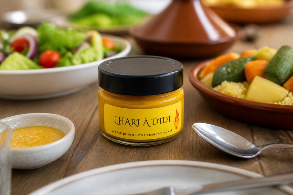 Condiments épicés pour repas quotidiens