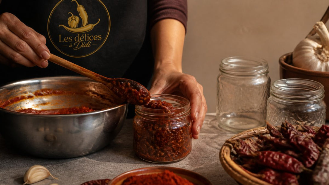 Felfel alternative : pâtes de piment artisanales