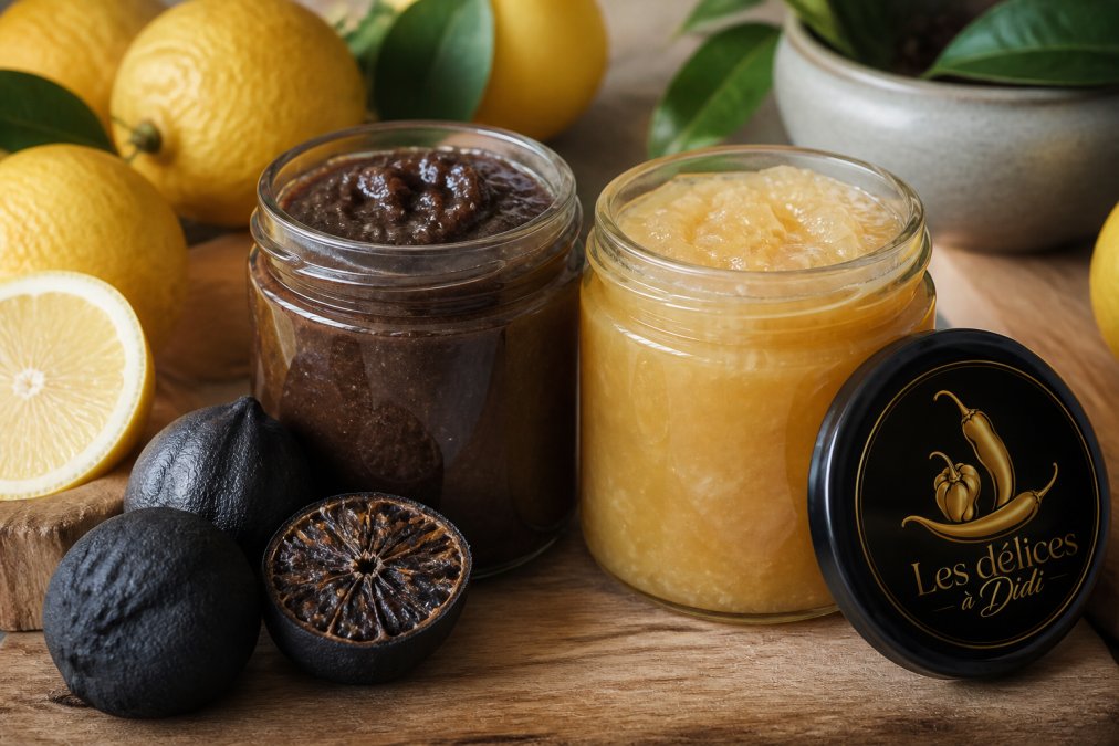 Pâte de citron noir vs blanc : guide comparatif