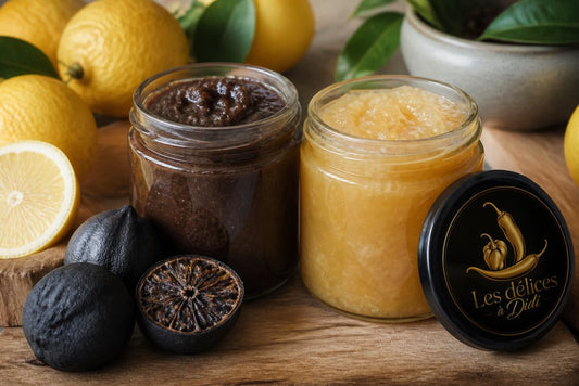 Pâte de citron noir vs blanc : guide comparatif